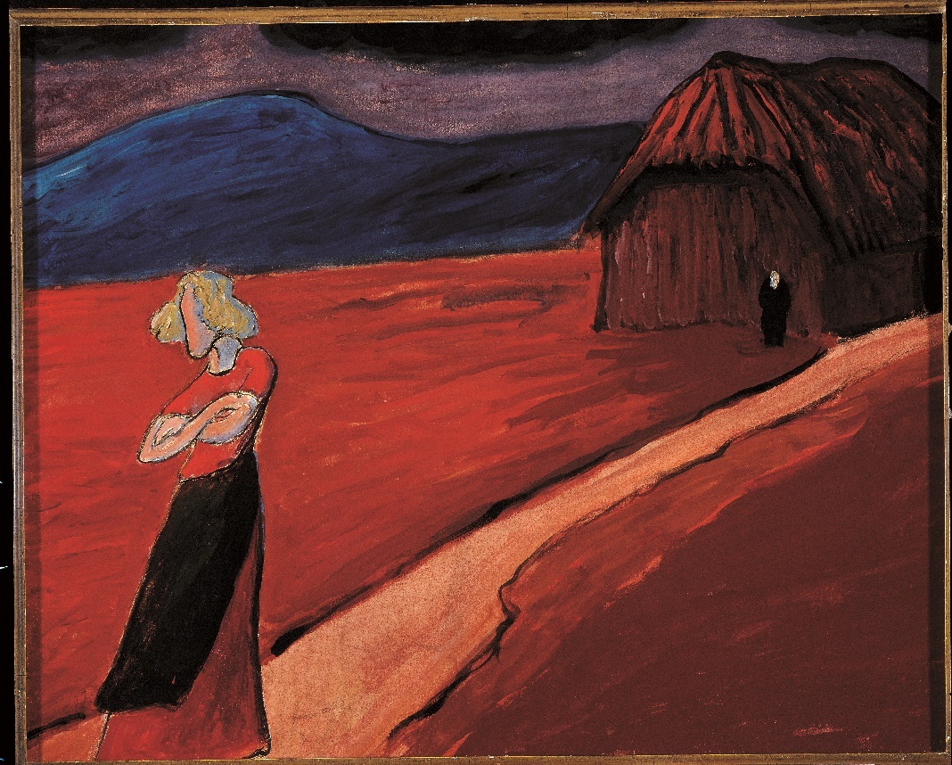 Marianne von Werefkin, Tragische stemming, 1910, Fondazione Marianne Werefkin, Museo Comunale d'Arte Moderna, Ascona