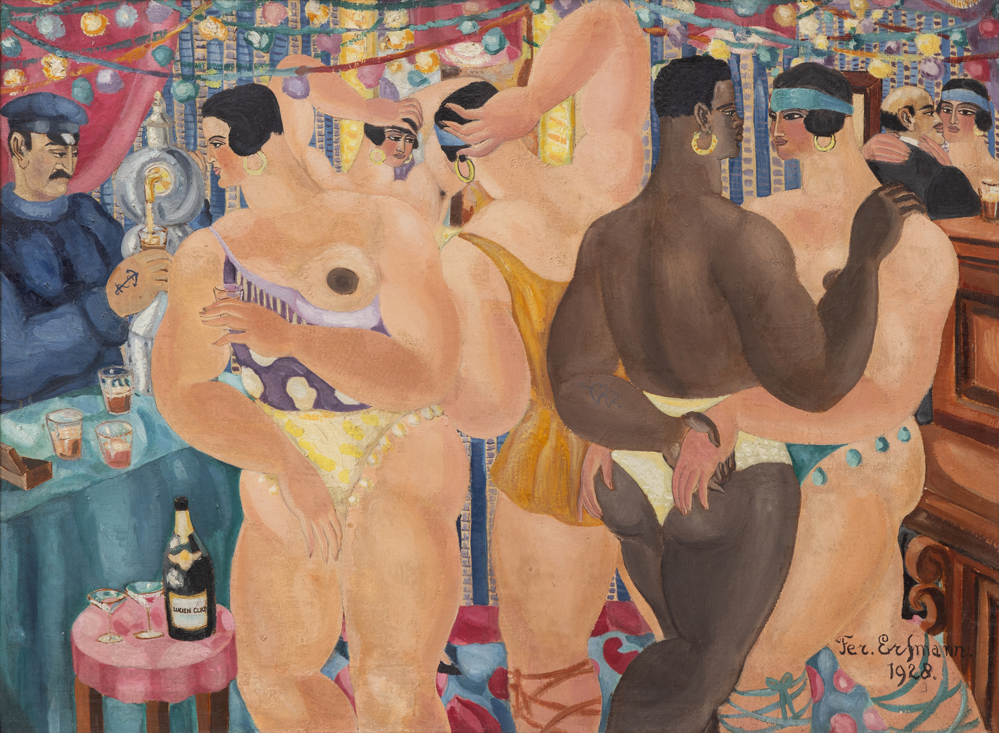 01 Ferdinand Erfmann Danscafé1928 Frans Hals Museum Haarlem