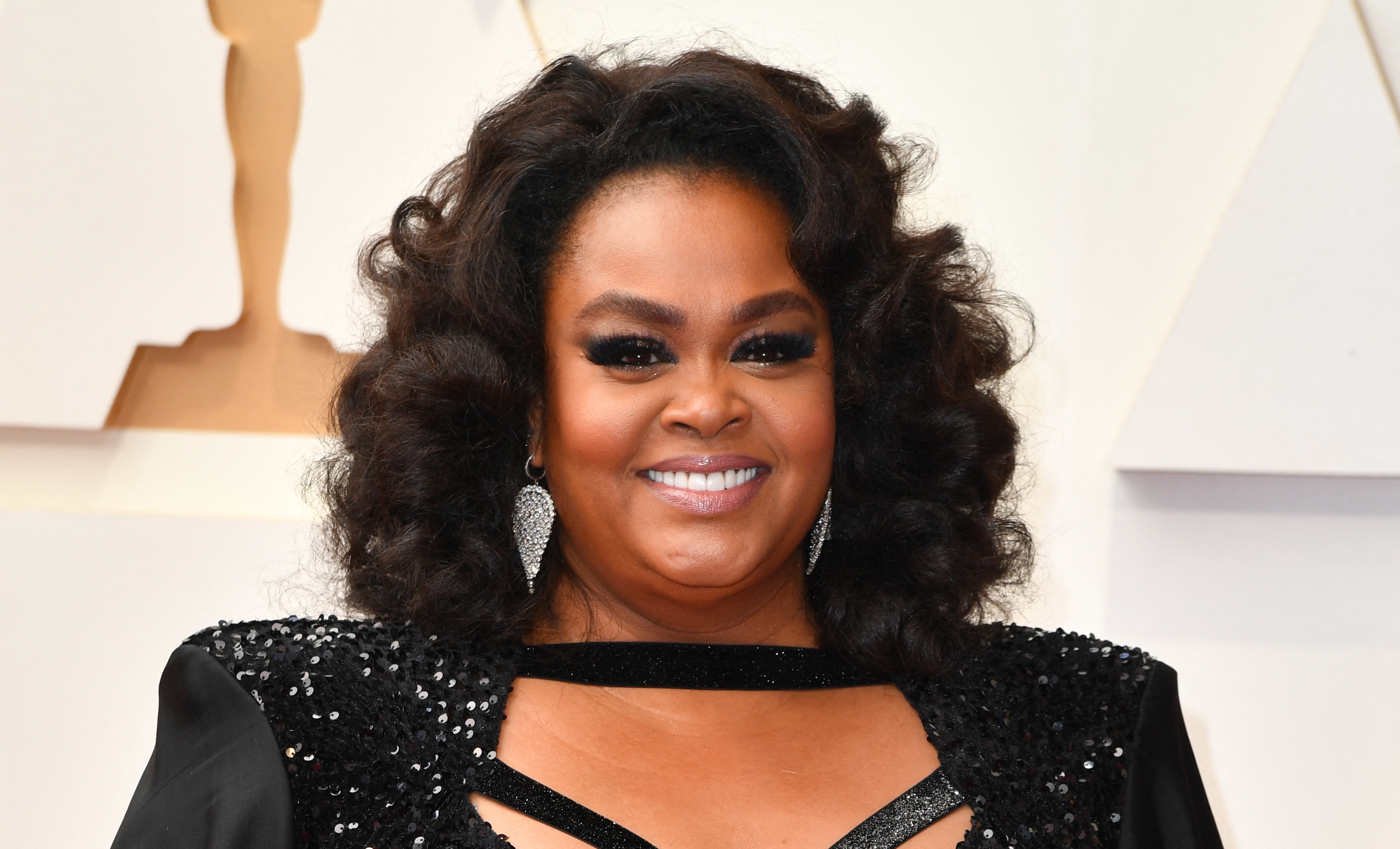 US singer-songwriter Jill Scott attends the 94th Oscars at the Dolby Theatre in Hollywood, California on March 27, 2022.
ANGELA WEISS / AFP