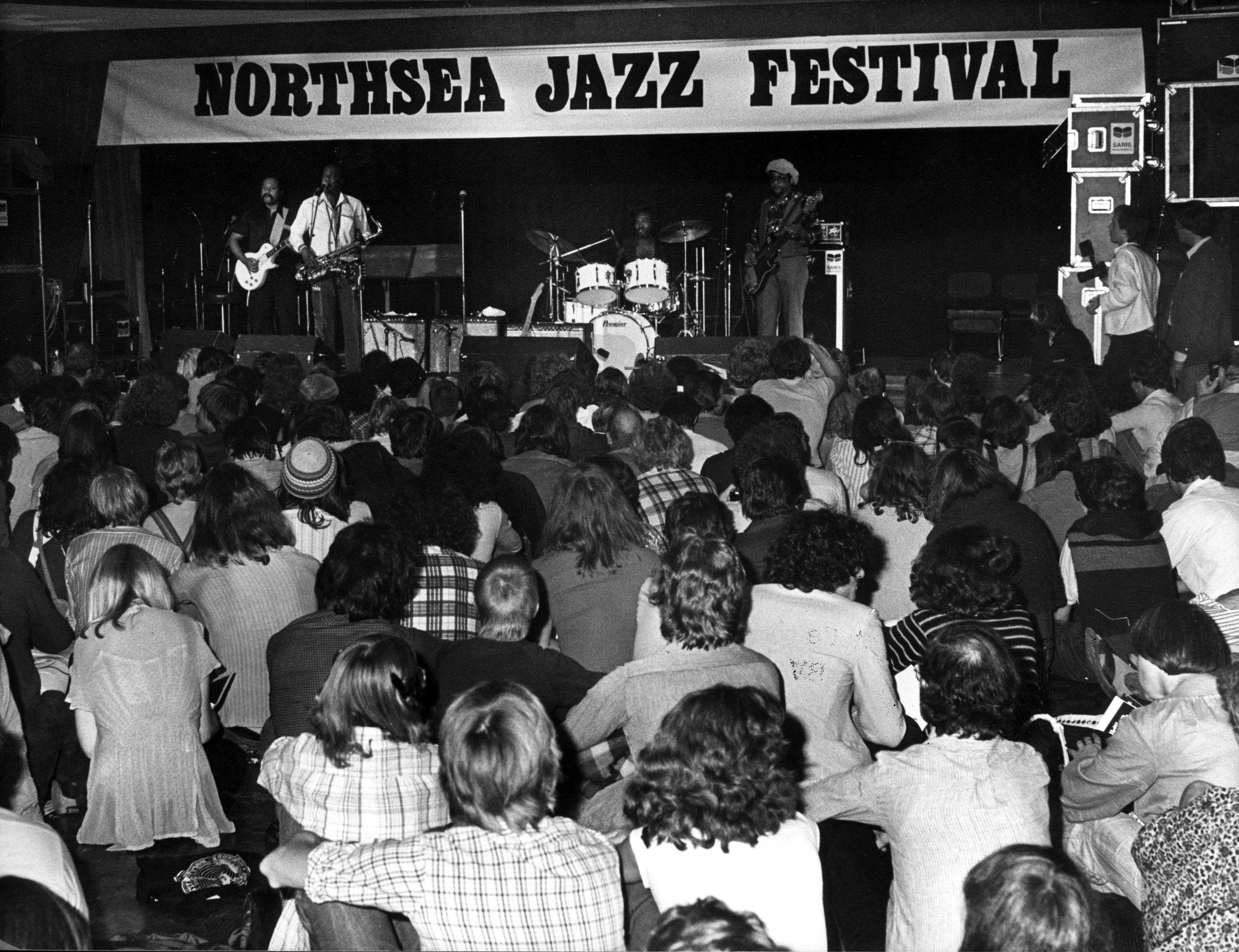 North Sea Jazz Festival : publiek in het Haagse Congresgebouw tijdens een optreden van B.B.King, 15 juli 1979. / Nationaal Archief/Collectie Spaarnestad/ANP/Ben Hansen