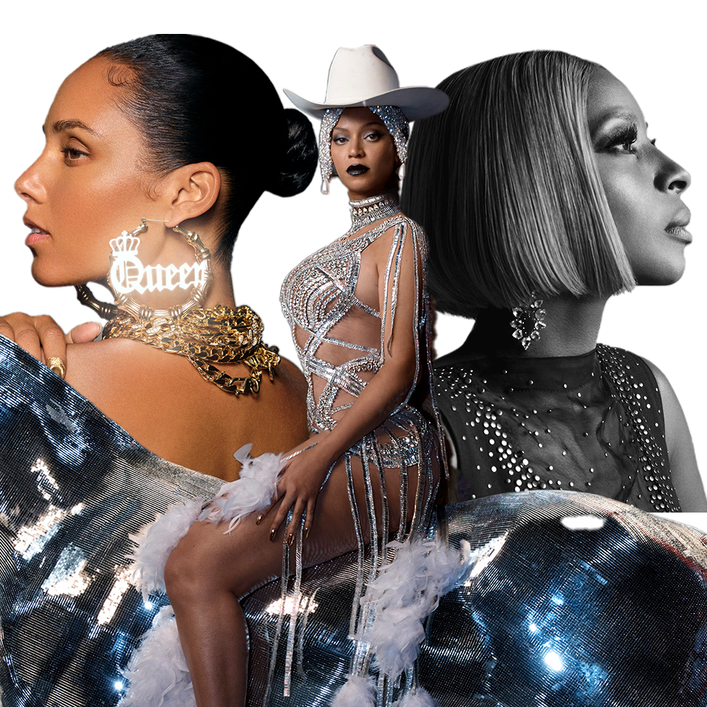 Alica Keys Beyonce Mary J Blige