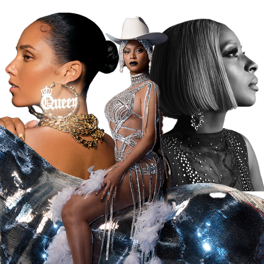 Alica Keys Beyonce Mary J Blige