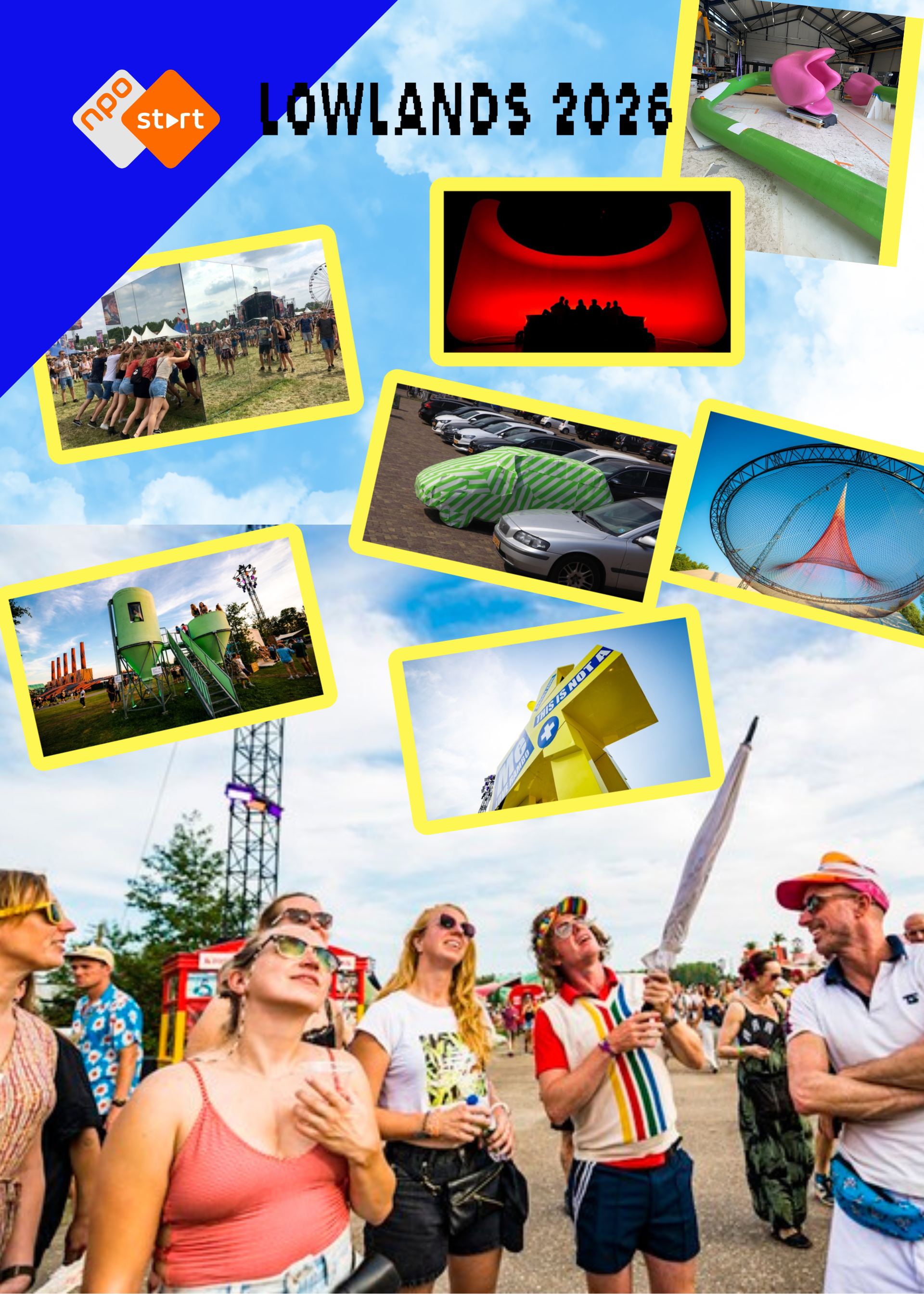Cover Kunstsnuiven op Lowlands