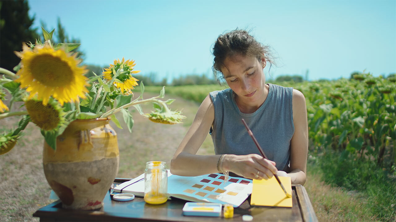 De kleuren van Caspers geel