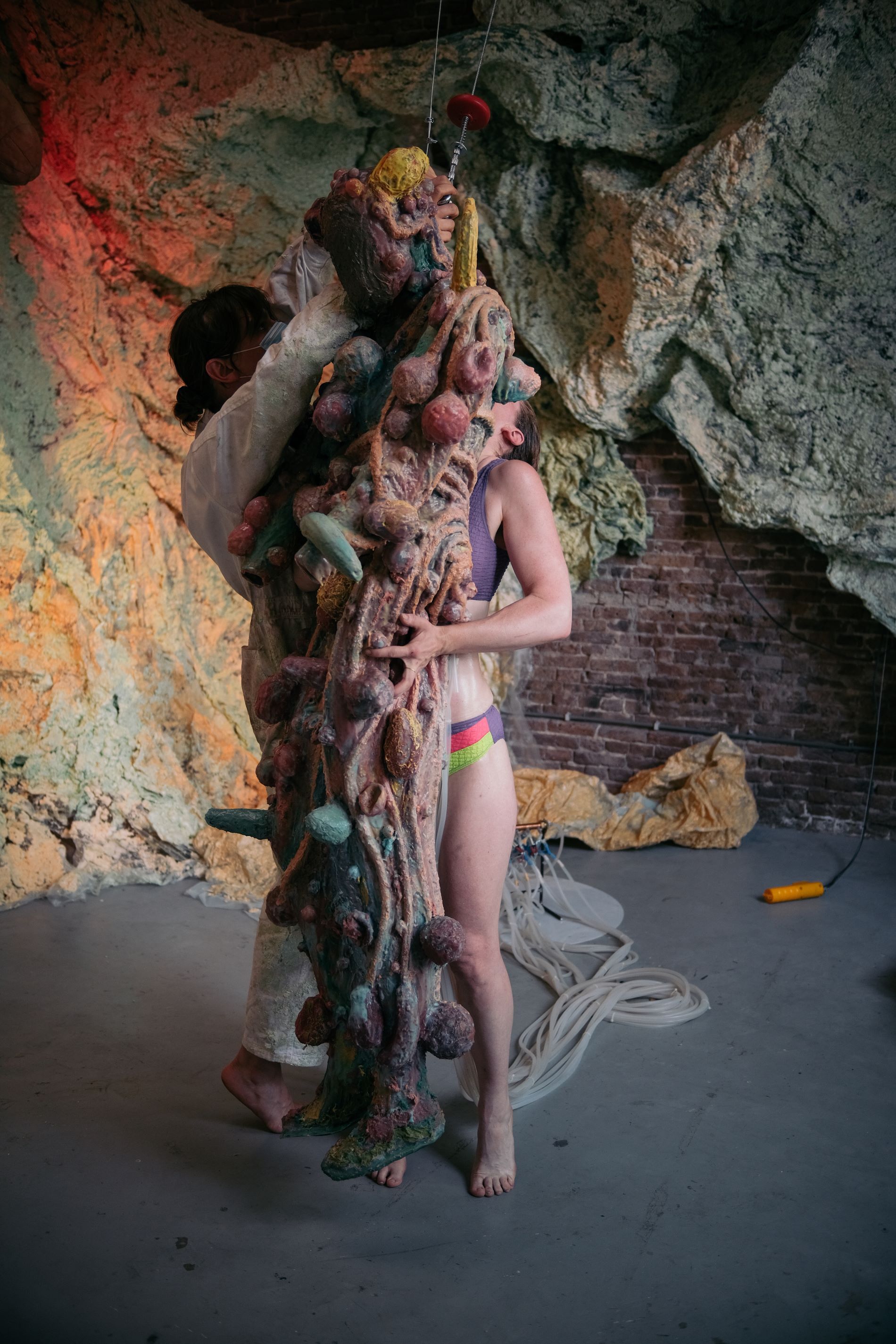 Mette Sterre Seapussy Power Gallore Abcession If you dont know you dont grow performance during Rijksakademie Open Studio 2021 foto Nyre Tiessen 02