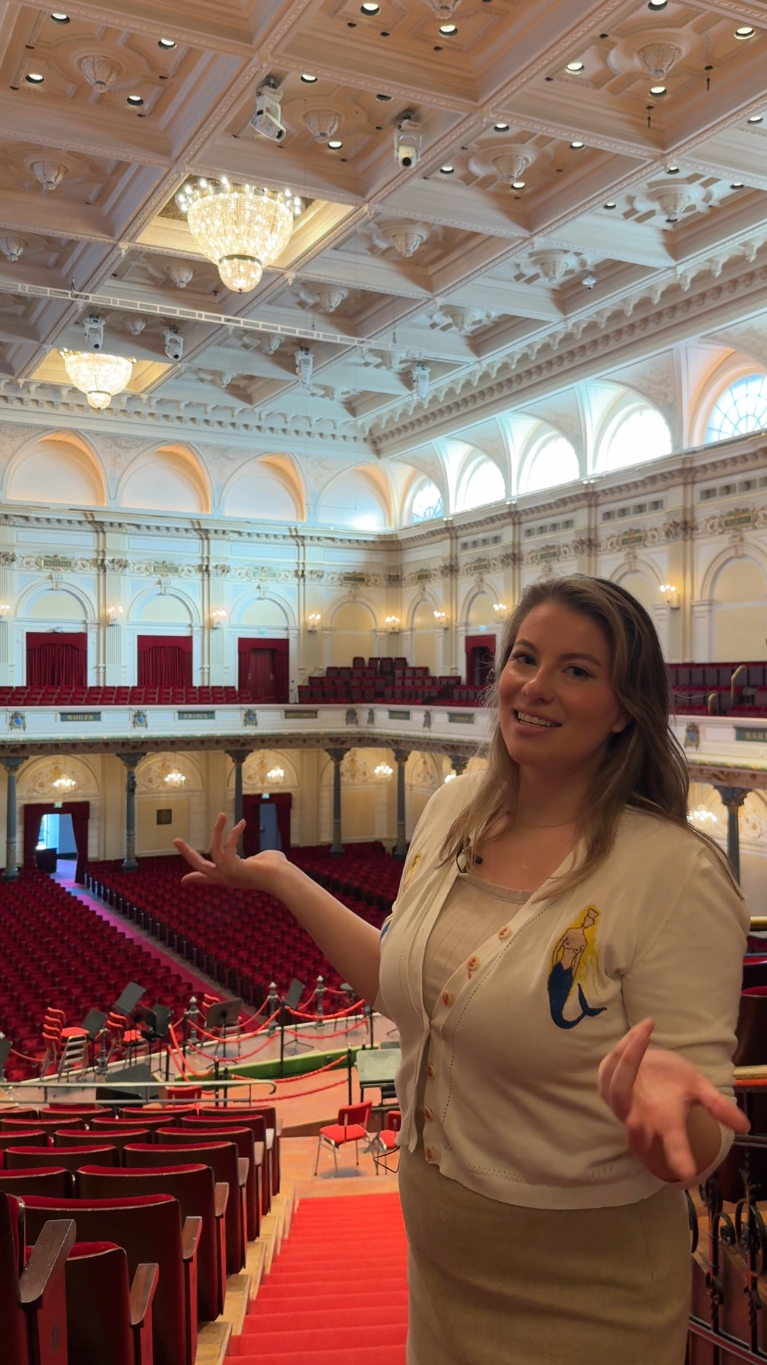 Nadina in Concertgebouw