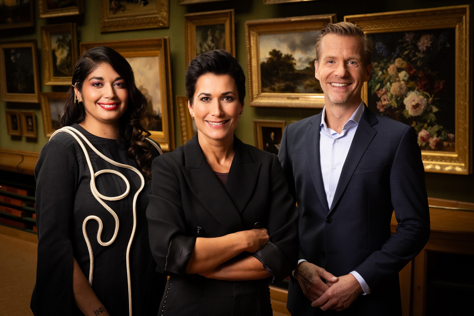 Raquel van Haver, Annechien Steenhuizen en Marc de Bey