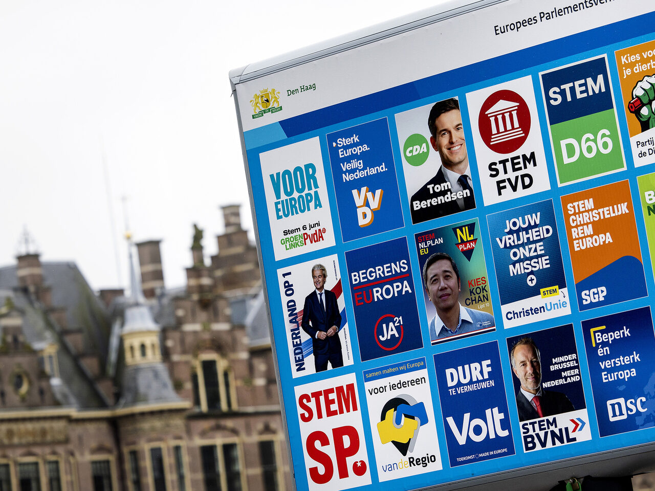 Europese Verkiezingen 2024 - alles van de publieke omroepen