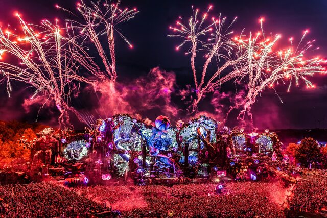 Tomorrowland België Vuurwerk