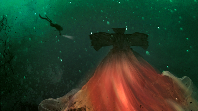 De jurk en het scheepswrak