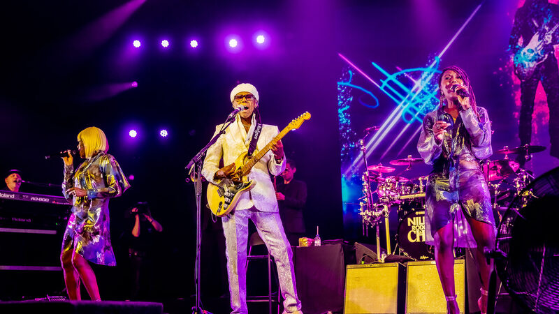 Muzikant Nile Rodgers speelt vol energie op North Sea Jazz