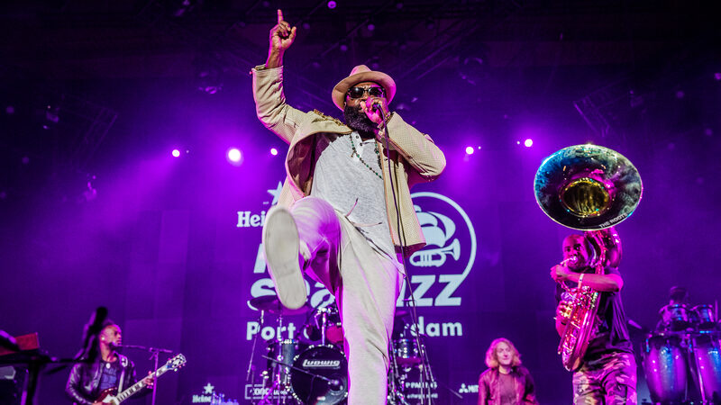 Band The Roots speelt vol energie op North Sea Jazz
