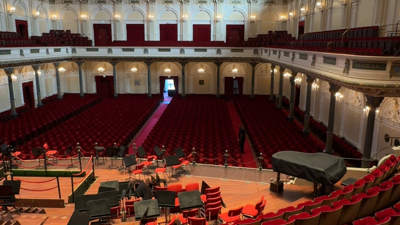 Uitzicht concertgebouw