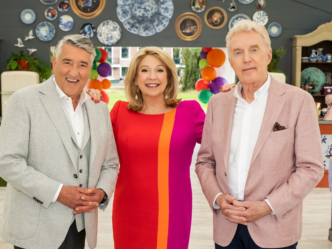 Robert, Janny en André