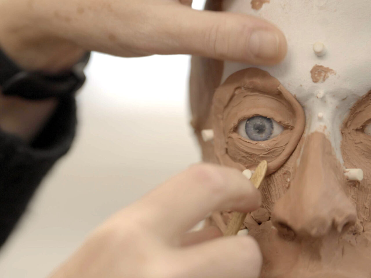 Het gezicht van het 'klikomeisje' wordt gereconstrueerd