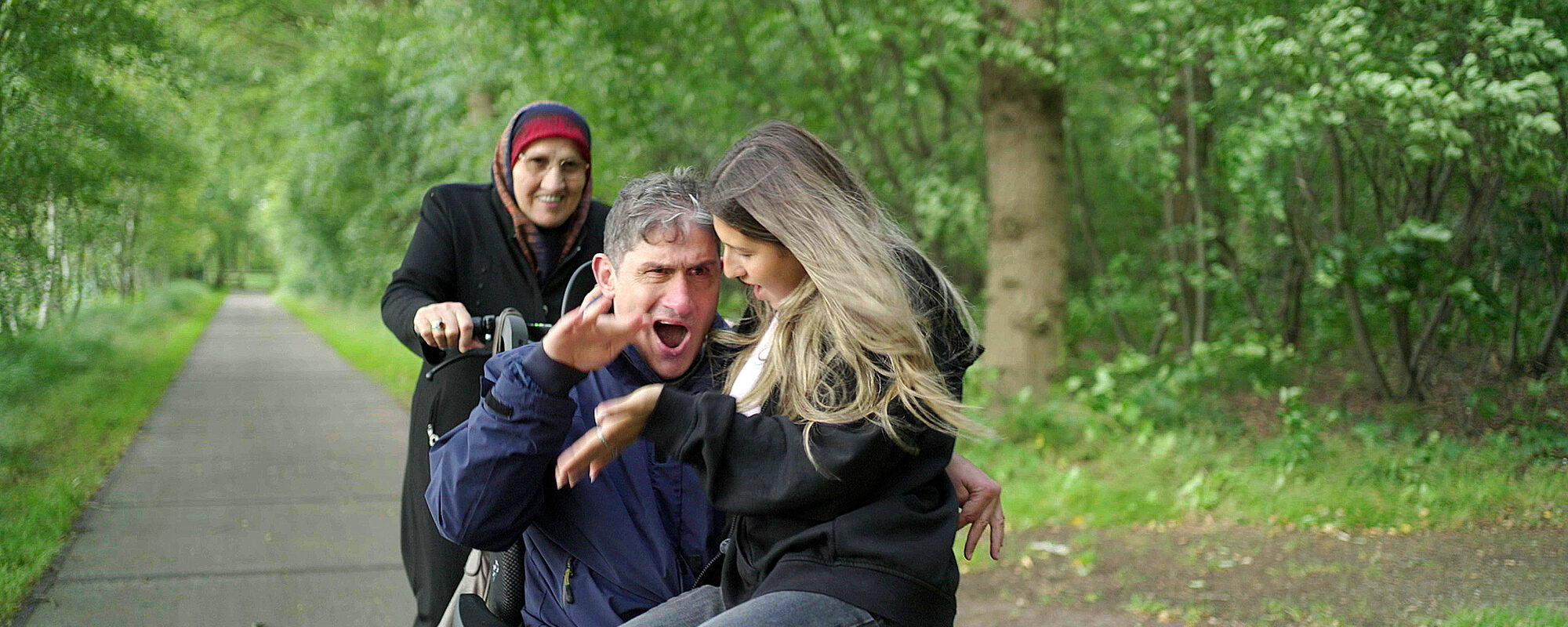 Mantelzorgers met hulpbehoevend familielid