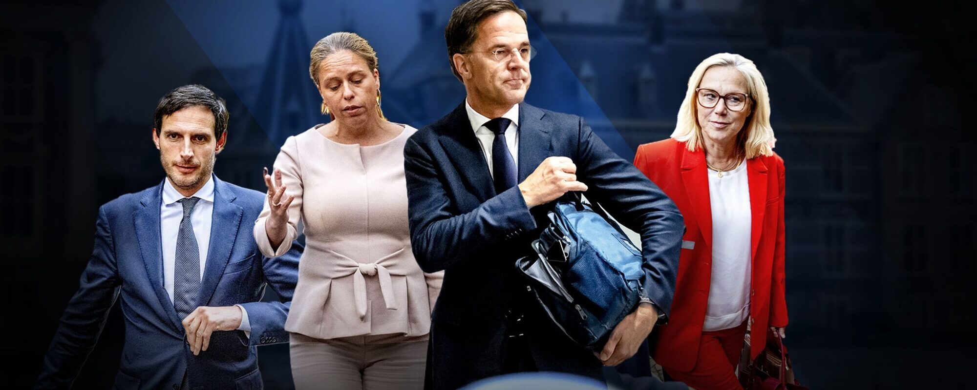 Nieuwsuur val rutte IV