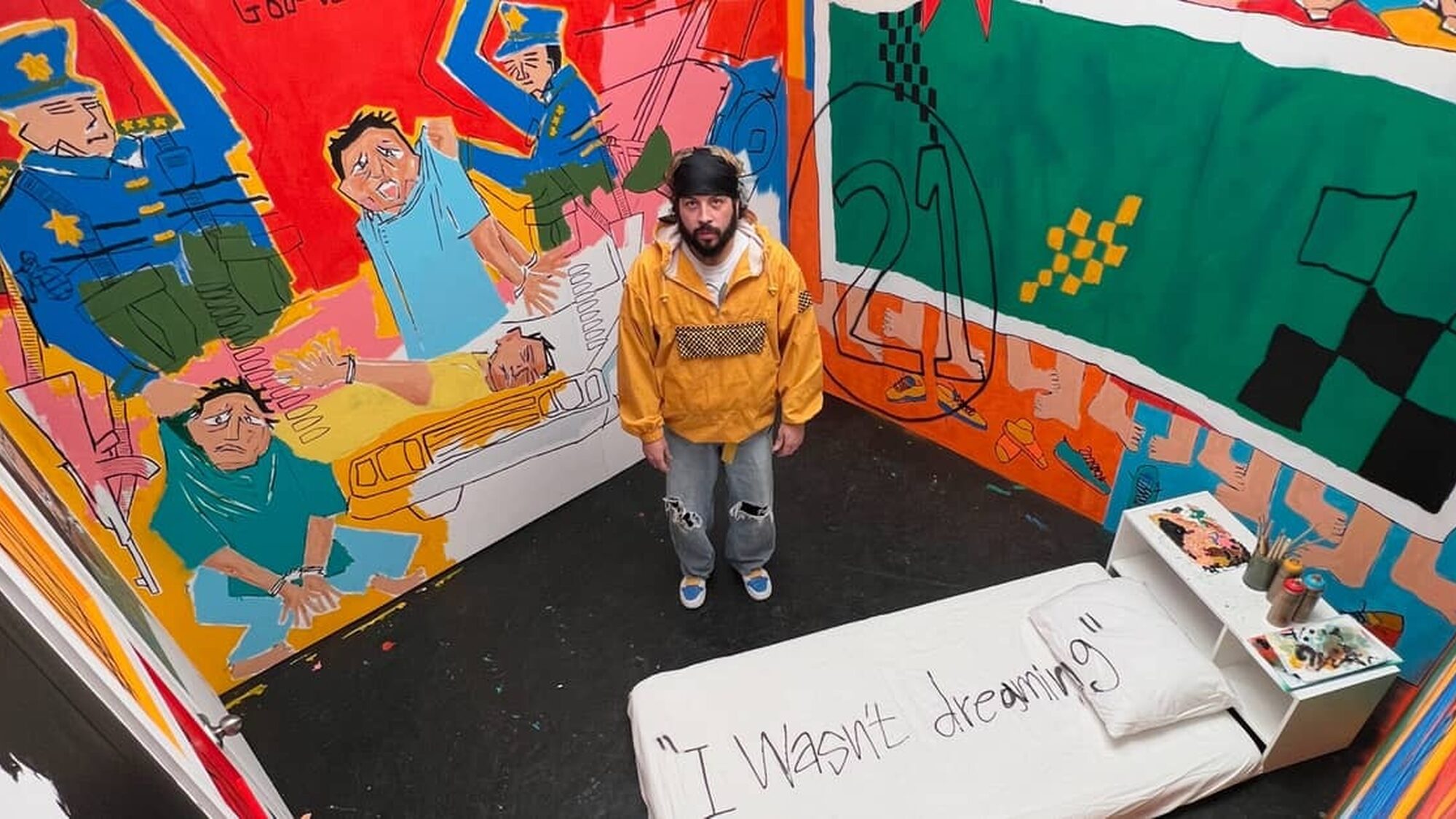 Bistyek staat voor zijn eigen kunst