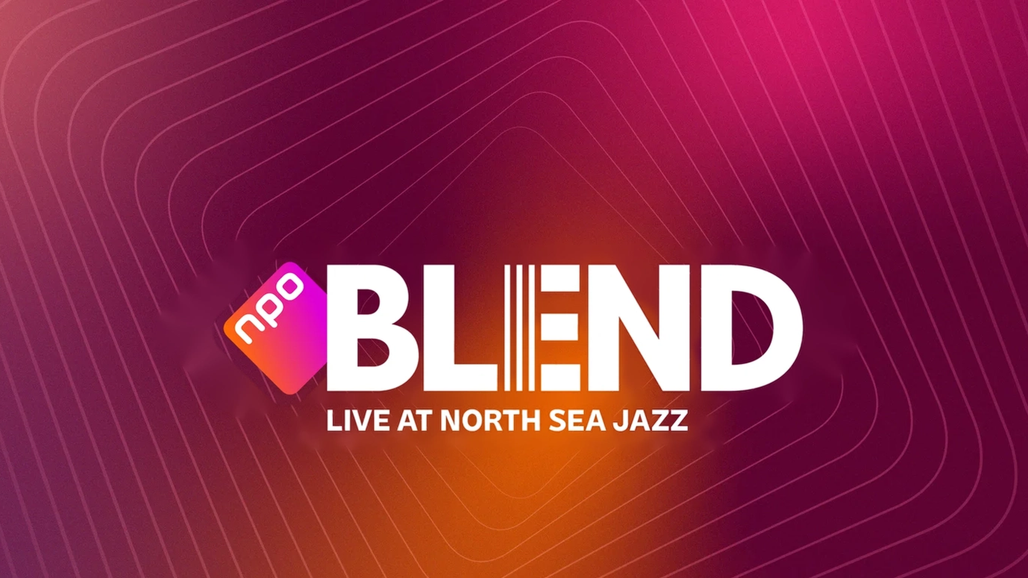 Logo NPO BLEND live at north sea jazz