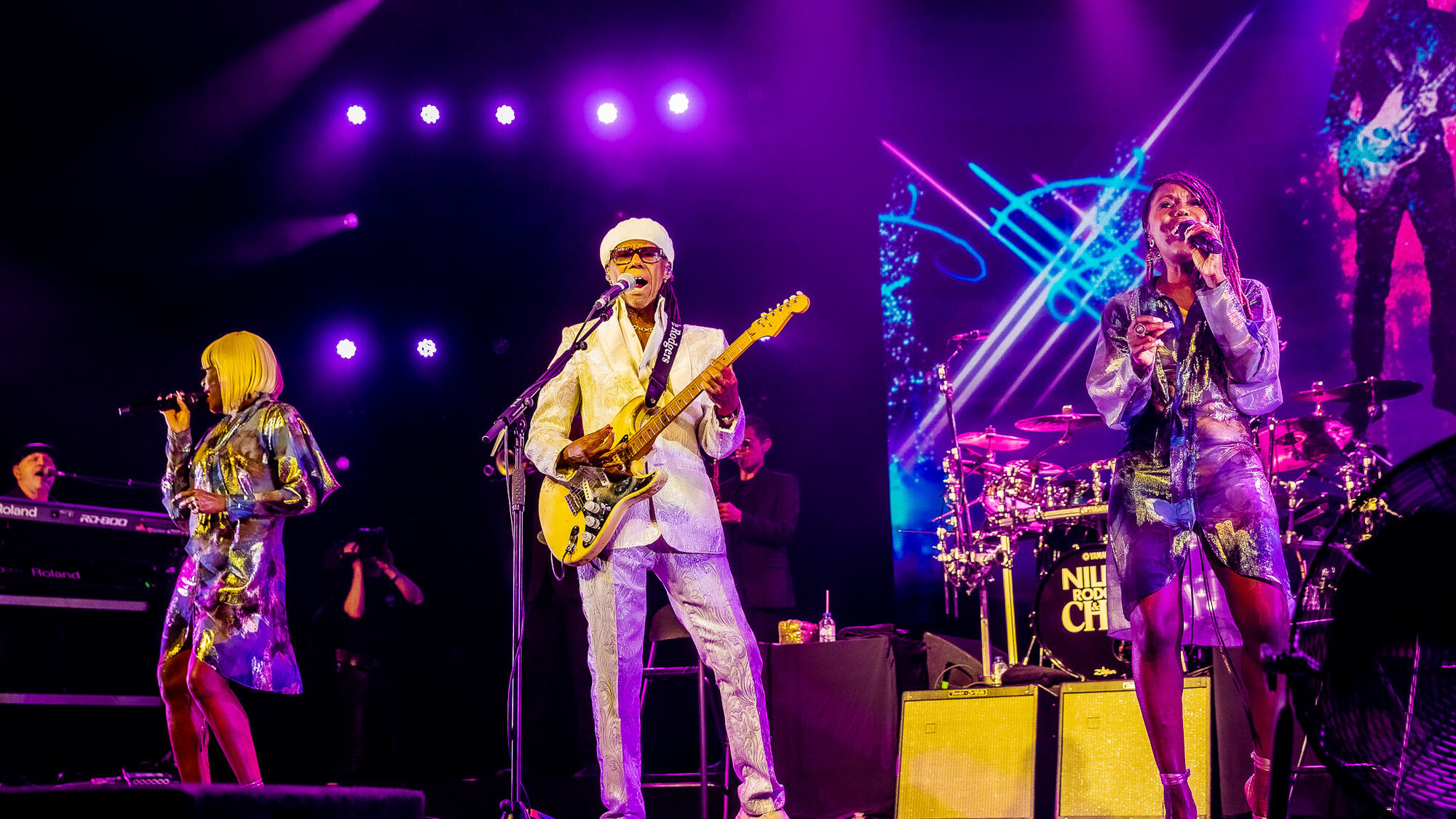 Muzikant Nile Rodgers speelt vol energie op North Sea Jazz