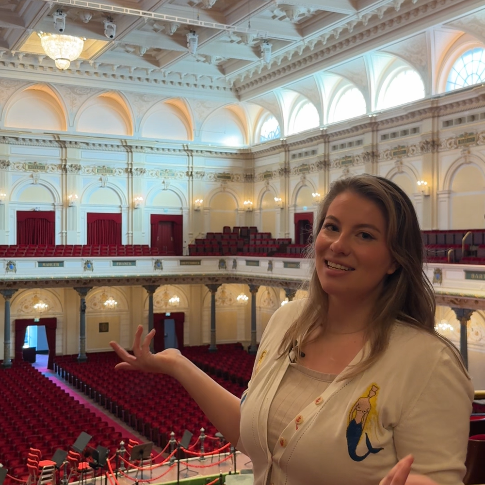 Nadina in Concertgebouw