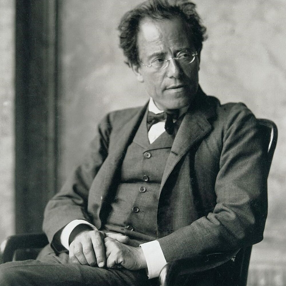 Gustav Mahler door Moritz Nähr