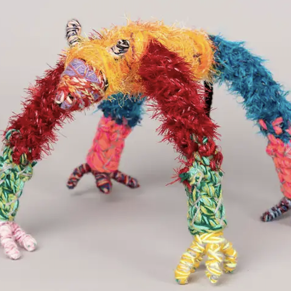 Een kunstwerk uit de documentaire