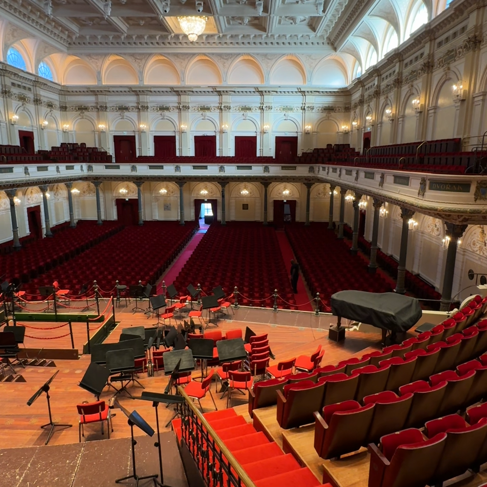 Uitzicht concertgebouw