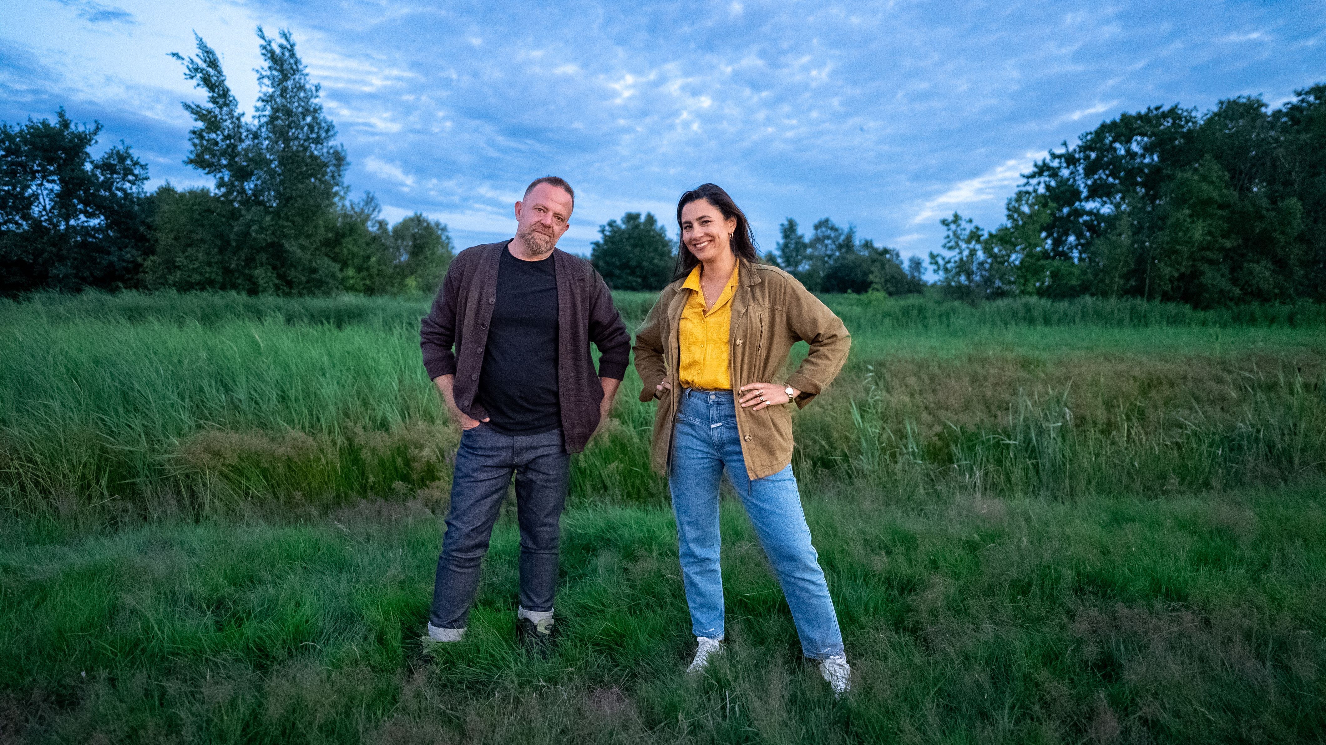 Nadia Moussaid en Tjeerd Veenhoven