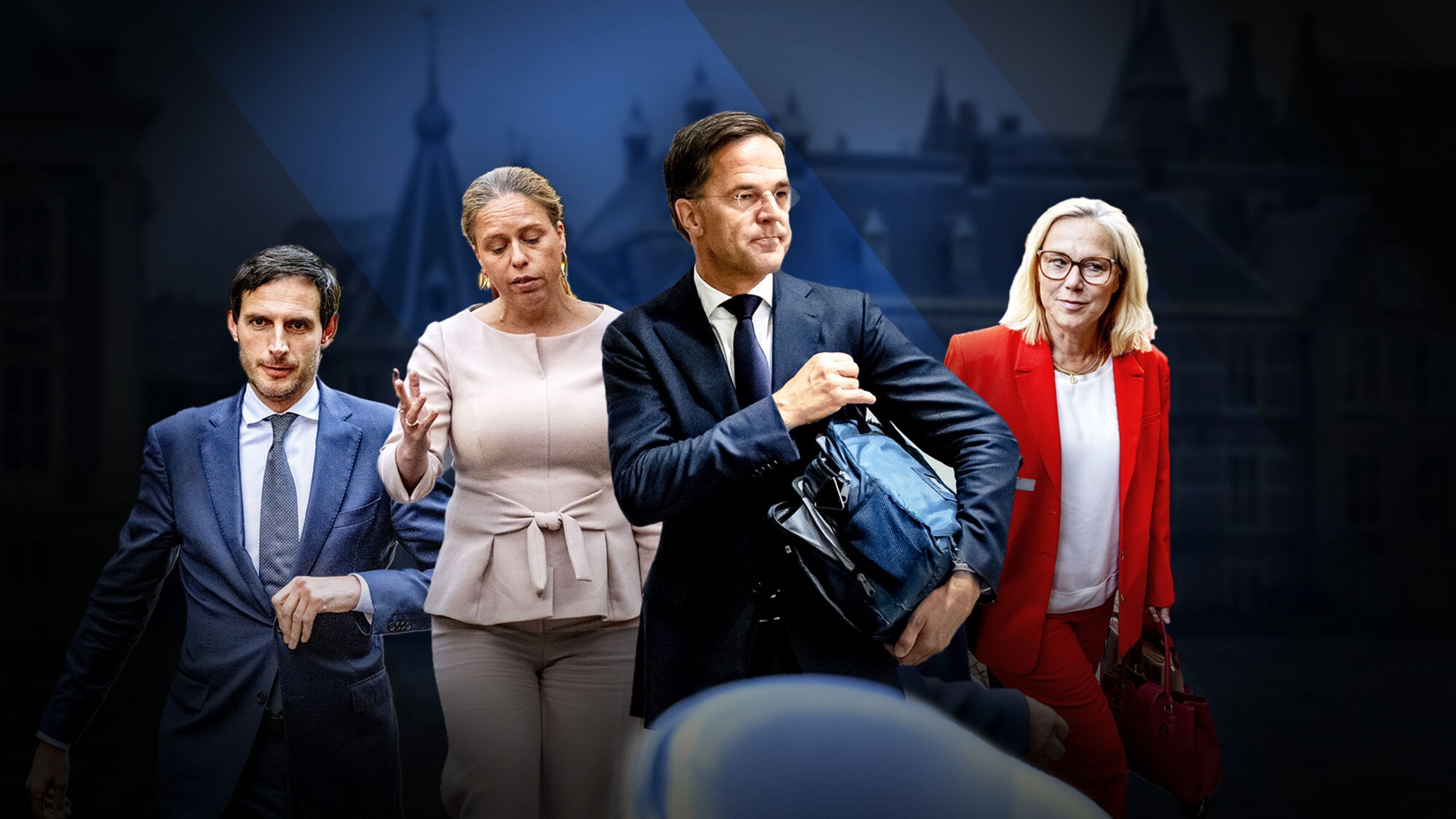 Nieuwsuur val rutte IV
