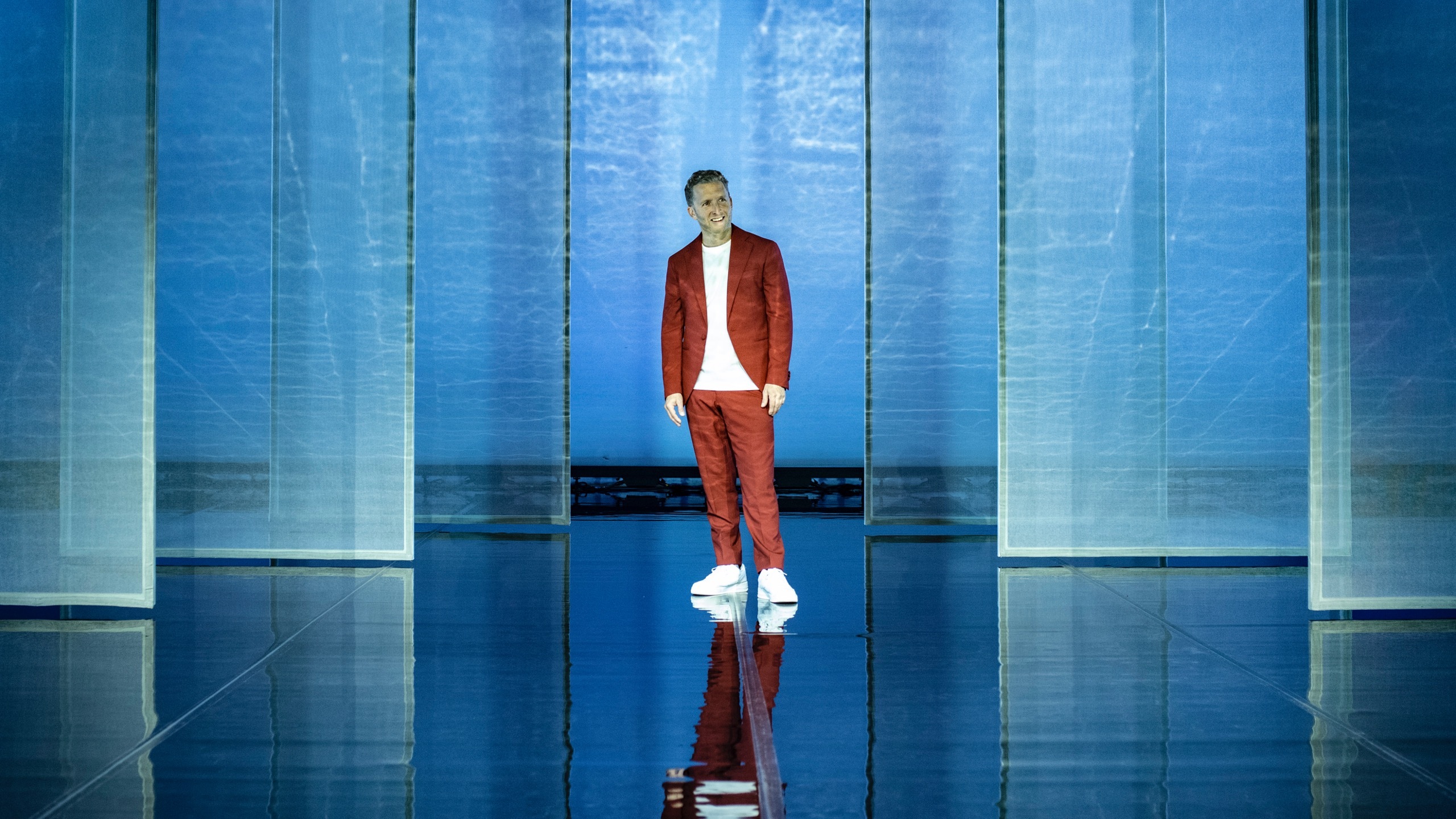 Peter Pannekoek op het podium