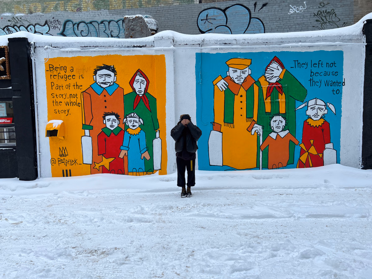 Bistyek staat voor zijn eigen kunst